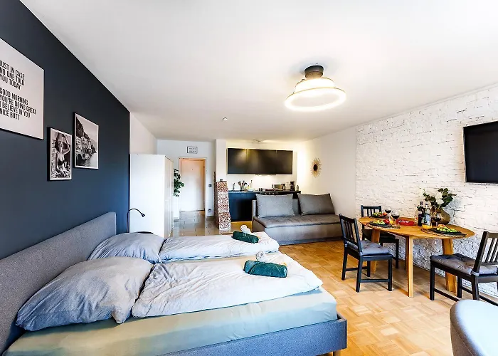 Modernes L Oasis L Mit Balkon Naehe Hauptbahnhof *