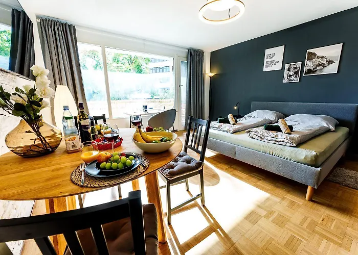 Διαμέρισμα Modernes L Oasis L Mit Balkon Naehe Hauptbahnhof *