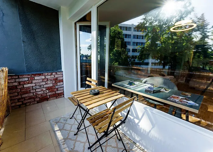 Modernes L Oasis L Mit Balkon Naehe Hauptbahnhof Διαμέρισμα Έσσεν