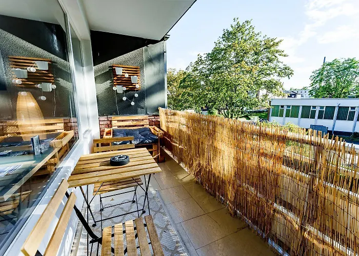 Modernes L Oasis L Mit Balkon Naehe Hauptbahnhof Έσσεν