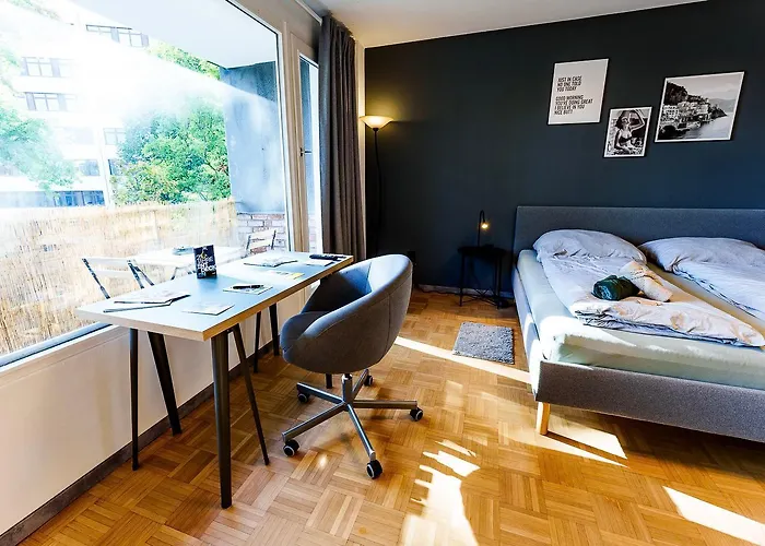 Modernes L Oasis L Mit Balkon Naehe Hauptbahnhof Lejlighed
