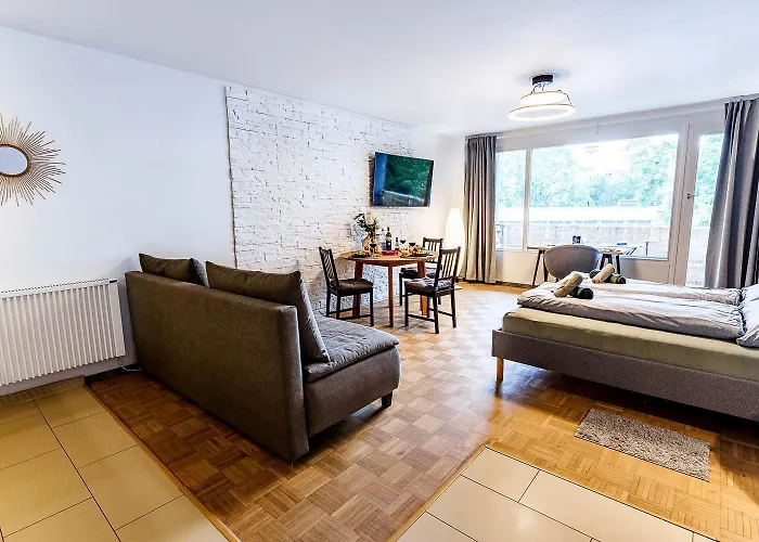 公寓 Modernes L Oasis L Mit Balkon Naehe Hauptbahnhof 埃森